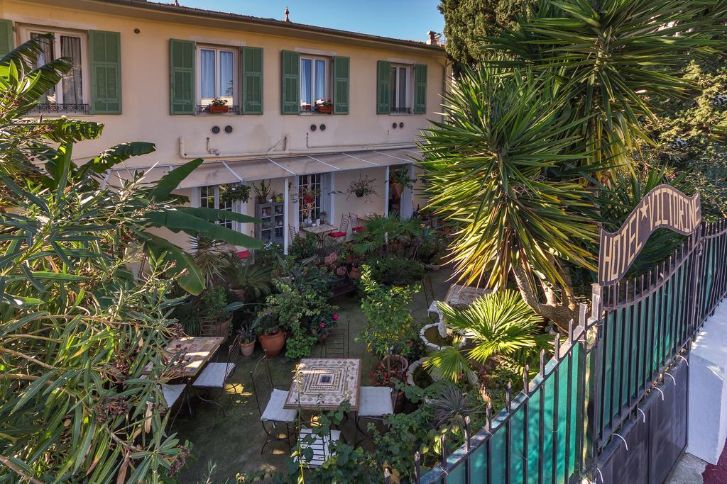 Logis Hotel Villa Victorine Niza Exterior foto